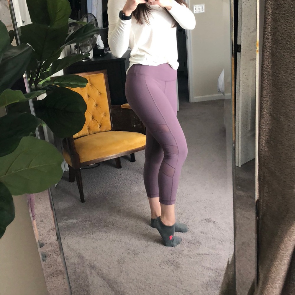 Women’s quartz workout mesh legging